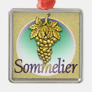 Sommelier Symbol Metalen Ornament