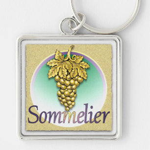 Sommelier Symbol Sleutelhanger