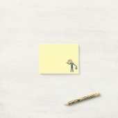 Sommelier wijnproeverij post-it® notes (Op bureau)