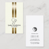 Sommelier Wine Connoisseur Monogram Visitekaartje (Voorkant / Achterkant)