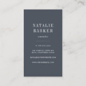 Sommelier | Winemaker | Wijnindustrie Visitekaartje (Achterkant)