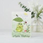 Sommerfrosch Briefkaart (Staand voorkant)