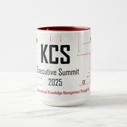 Sommet exécutif 2025 KCS 15 oz Mug (Centre)