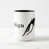 Sommets à l'appel de personnaliser de tasse de (Centre)