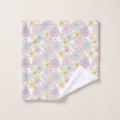 sommier fleurs bain serviette (Gant de toilette)