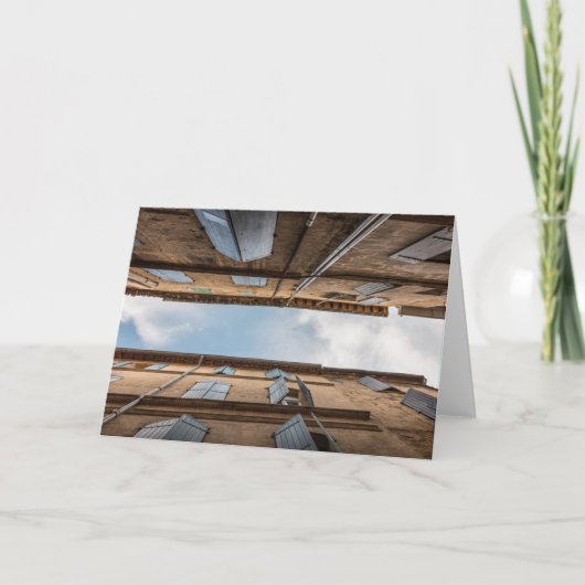 Sommieres France Kaart (Voorkant)