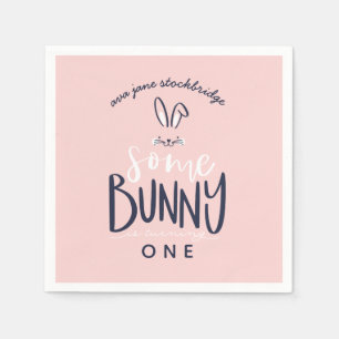 SOMMIGE BUNNY BIRTHDAY PARTY NAPKINS SERVET