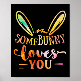 SOMMIGE BUNNY HOUDT VAN JULLIE GEEFT EEN leuk cade Poster