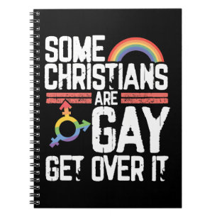 Sommige christenen zijn homoseksueel, accepteer he notitieboek