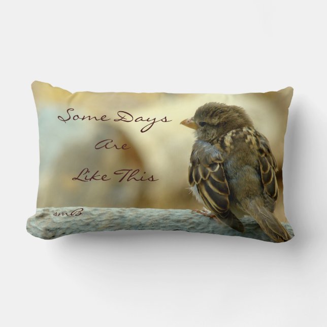 Sommige dagen zijn zo, Ontwerper Pillow Kussen (Voorkant)