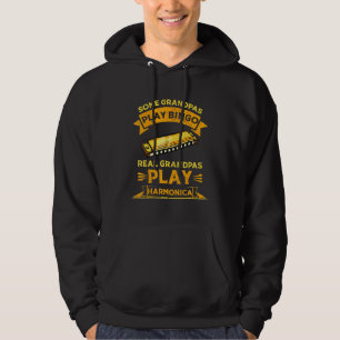 Sommige grootvaders spelen bingo echte grootvaders hoodie