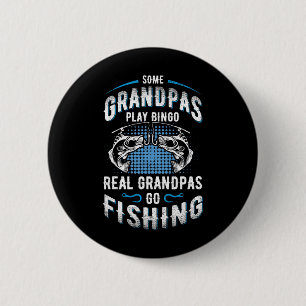 Sommige grootvaders spelen bingo Echte grootvaders Ronde Button 5,7 Cm