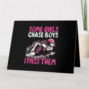 Sommige meisjes achtervolgen jongens als ik ze pas kaart