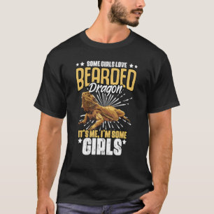 Sommige meisjes houden van draak-Humor voor reptie T-shirt