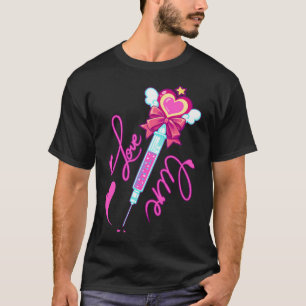 Sommige meisjes spelen huisje. Echte meisjes gaan T-shirt