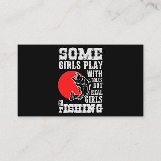 Sommige meisjes spelen met poppen Echt Meisje Go V Visitekaartje (Voorkant)