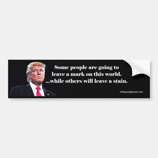 Sommige mensen bumpersticker (Voorkant)