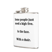 Sommige mensen hebben gewoon een hoge vijf nodig heupfles (Links)