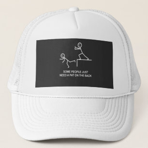 Sommige Mensen Hebben Gewoon Een Klopje Op De Rug Trucker Pet