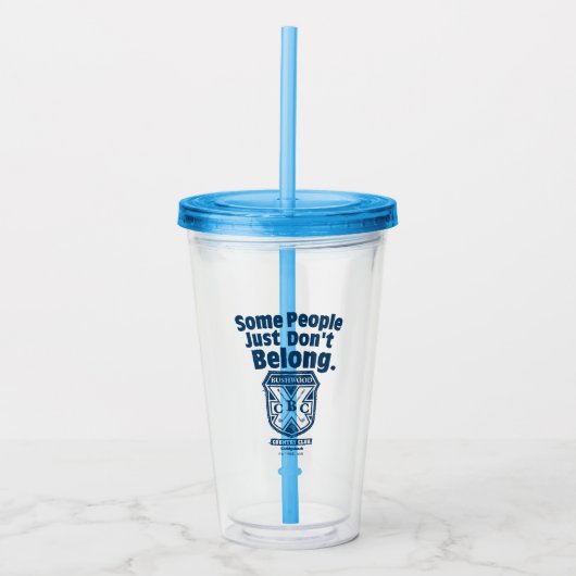 Sommige mensen horen gewoon niet | Caddyshack Acryl Drinkbeker (Voorkant)