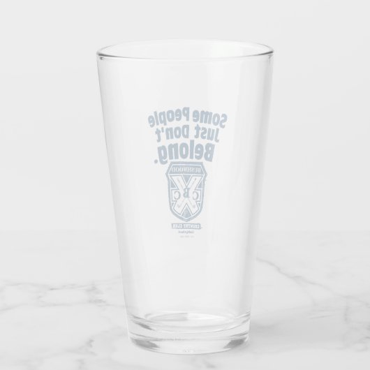 Sommige mensen horen gewoon niet | Caddyshack Glas (Achterkant)