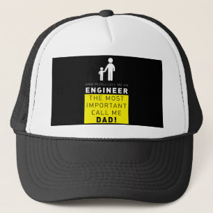 sommige mensen noemen me een ingenieur die het bel trucker pet
