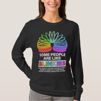 Sommige mensen zijn als Slinkies Sarcasisch of Coo T-shirt