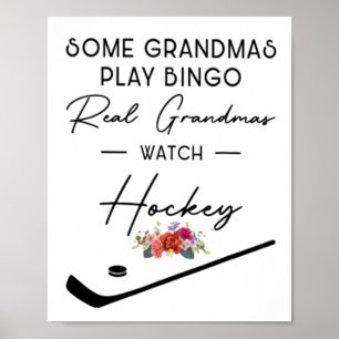 Sommige oma's spelen bingo Real Grandmas Watch Hoc Poster
