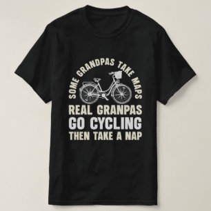 Sommige opa's gaan fietsen Grappige fiets T-shirt