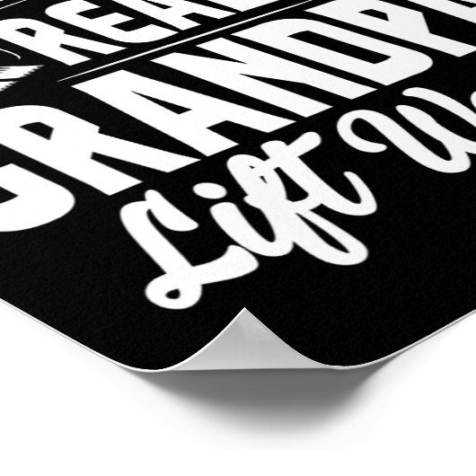 Sommige opa's spelen bingo Echte opa's heffen gewi Poster (Hoek)