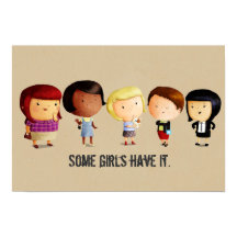 Sommige subcultuurmeisjes