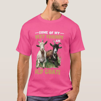 Sommige van mijn beste vrienden zijn oude geiten t-shirt