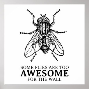 Sommige vliegen poster