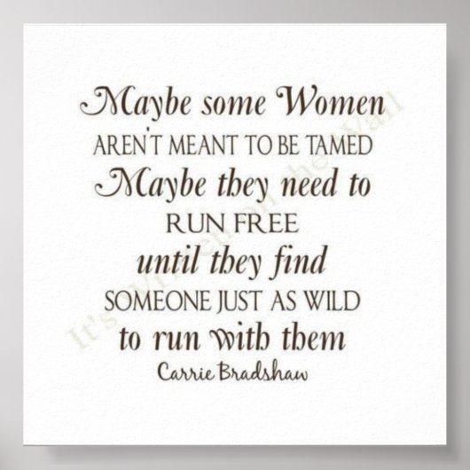 Sommige vrouwen zijn niet bedoeld om getamd te wor poster (Voorkant)