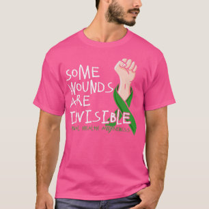 Sommige wonden zijn onzichtbaar t-shirt