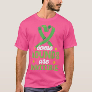 Sommige wonden zijn onzichtbare Depressie Support T-shirt