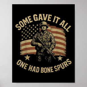 Sommigen gaven alles wat ze hadden Veteranen met b Poster