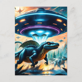 Sommigen geloven dat ufo's eigenlijk buitenaardse  briefkaart