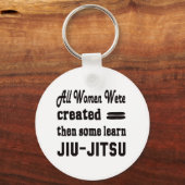 Sommigen leren Jiu-Jitsu. Sleutelhanger (Voorkant)