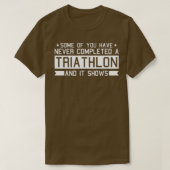 Sommigen van jullie hebben nog nooit een Triatlon  T-shirt (Design voorkant)
