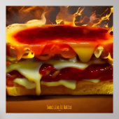 Sommigen vinden het leuker AI Fantasy Digital Art  Poster (Voorkant)