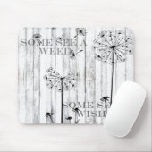 Sommigen zien een onkruid muismat (Met muis)