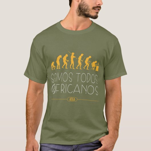 Somos todos africanos t-shirt (Voorkant)
