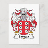 Somoza Family Crest Briefkaart (Voorkant)