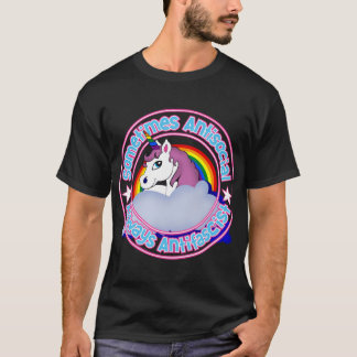 Soms antisociale vriendinnen t-shirt