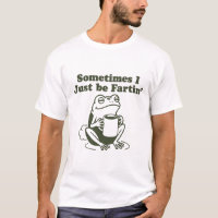 Soms ben ik gewoon een grappige kikker die scheten