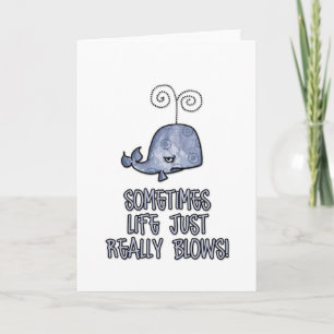Soms blaast het leven gewoon echt. kaart