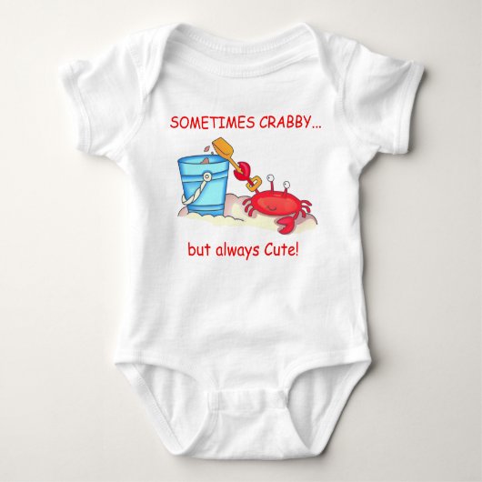 Soms Crabby Romper (Voorkant)