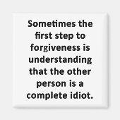 Soms de Eerste Stap Magneet (Voorkant)