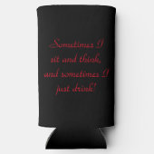 Soms denk ik... Seltzer Koelbox (Achterkant)